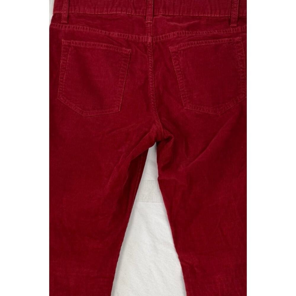 J. Crew 484 Slim Red Corduroy Pants Womens 31 x 34 - Picture 7 of 8